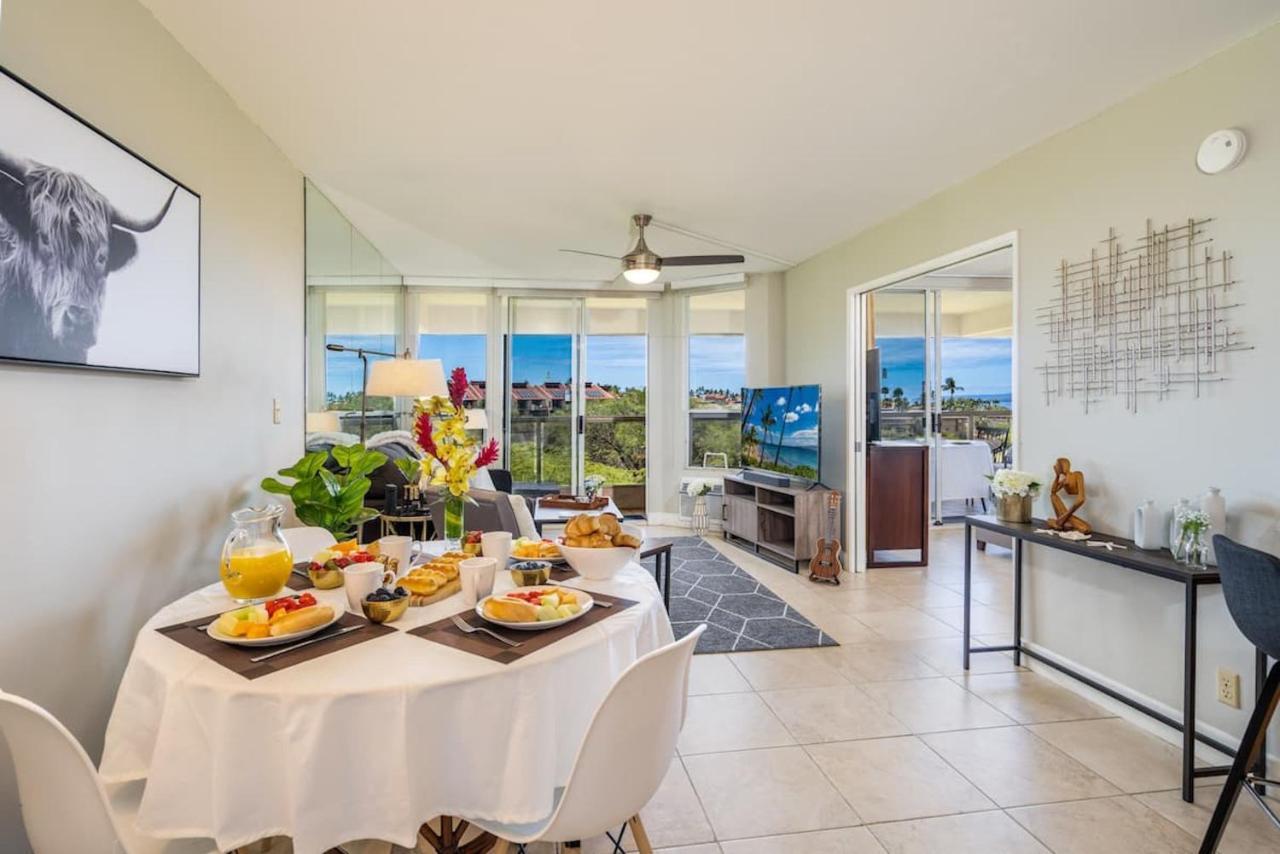 Penthouse 1 Bd King Suite With Ocean Views! Wailea  Dış mekan fotoğraf
